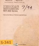 Sony-Millman-Sony Millman Set-A02, DRO Sytem, Eng & Ger Operations Maintenance Manual 1994-Millman-Set-A02-01